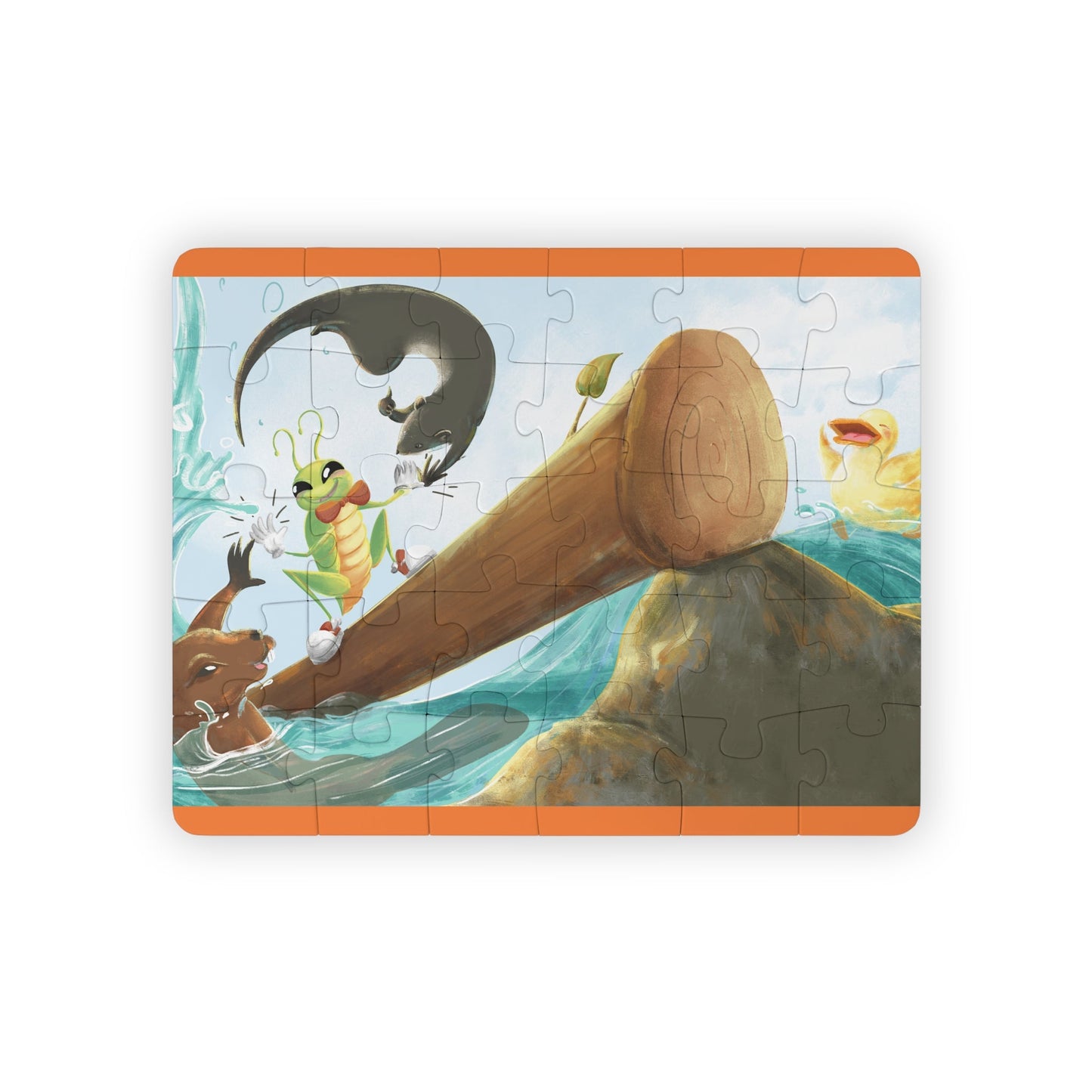 Kix’s Journey Through the Meadow Puzzle – 30 Pieces