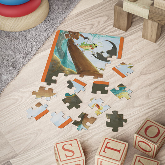 Kix’s Journey Through the Meadow Puzzle – 30 Pieces